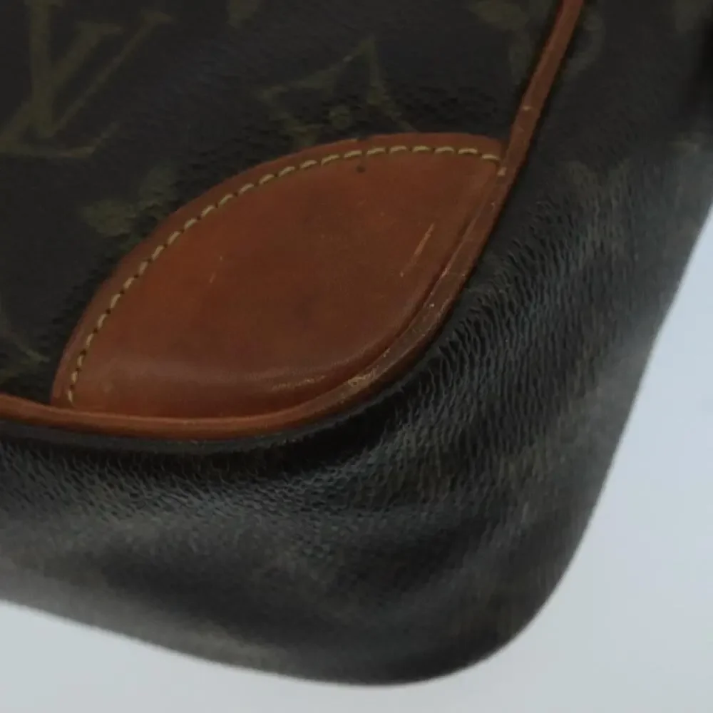 Louis Vuitton Monogram Compiegne 28 Clutch Bag Brown
